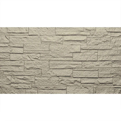 DIVINA HOME, Tortora, Pannello Decorativo 3D Effetto Pietra, PU, Moderno, 18 kg, 120 x 60 x 2,5 cm, Copertura 8,6 m², Rivestimento Murale