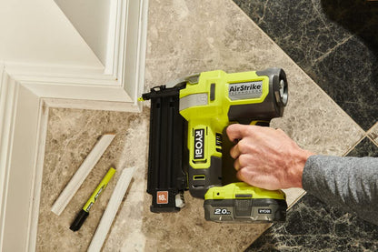 Ryobi R18GN18-0 Groppinatrice 18V ONE+, Tecnologia AirStrike, con Due Modalità d'Uso, Include una Leva di Rilascio per Groppini Inceppati, Groppini 18GA, Batteria Non Inclusa