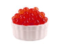 Do U Mix Mec3 Pomegranate Flavored Bubbles for Bubble Tea, 3 Kg Jar, Fruit Juice Spheres