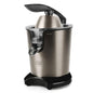 Black+Decker BXCJ350E - Spremiagrumi Elettrico con Leva 350W, Motore AC, Filtro Extra Regolatore della Polpa, 2 Coni di Dimensioni Diverse, Contenitore da 650 ml, Nero Grigio