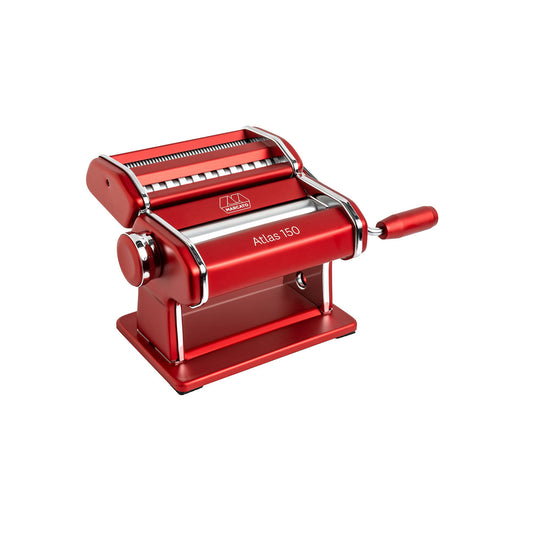 Marcato 1856400 Macchina per Pasta, Acciaio Inossidabile, Rossa