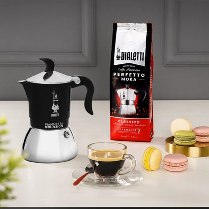 BIALETTI Moka Fiammetta Induction Caffettiera Adatta Piani Induzione 2 Tazze