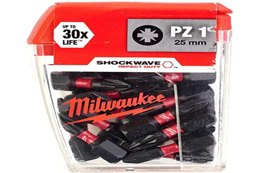 Punte Shockwave PZ1 x25mm (25uds) - ShW CD PZ1 25mm-25pc