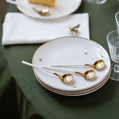 Bialetti Set 4 cucchiaini da caffè - Oro delle Api
