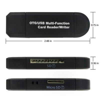 OppoLing Multifunzione OTG Lettore di schede Micro SD SD Lettore USB Migliore Prodotto