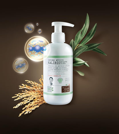 Fiocchi di Riso - Intimo attivo KALIBIOTIC™ Bipacco: 2 x 240ml - IGIENE INTIMA - Deterge e protegge naturalmente le mucose mantenendo un ambiente ostile alla proliferazione microbica. Pack riciclato