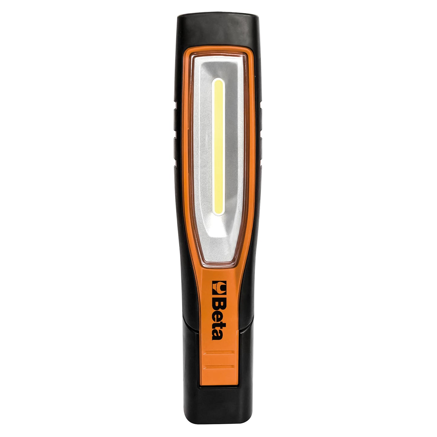 BETA 1838S Lampada Snodata Ricaricabile a Led, Portatile, Professionale, per Officina con Rivestimento Antiscivolo in Gomma a Doppia Emissione di Luce, Frontale fino a 700 Lumen