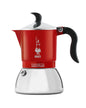 Bialetti Fiammetta Induction Caffettiera, Aluminium, Steel, Rosso, 4 Tazze