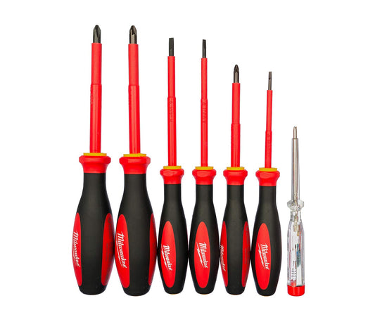 Milwaukee MW4932464067 Set di cacciaviti, Rosso