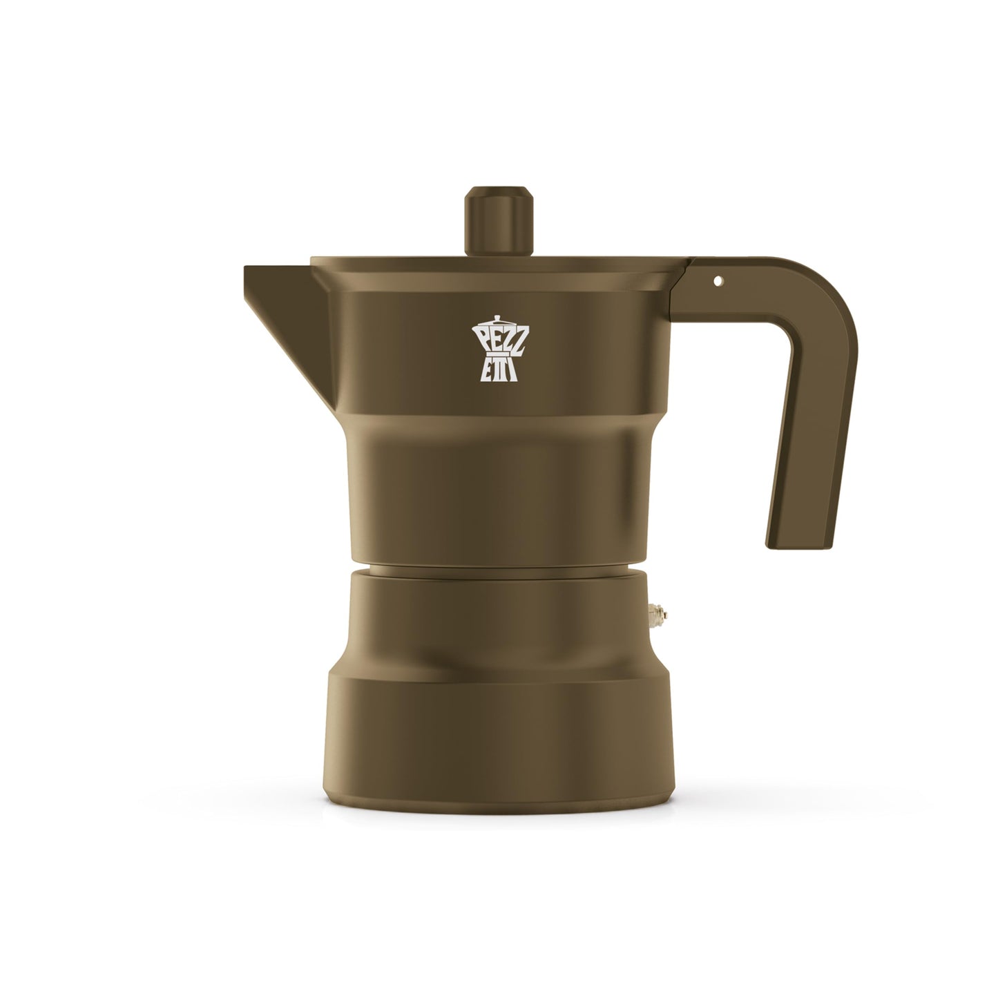 Pezzetti Solidexpress Caffettiera 3T Sideral Luxury, Cachi