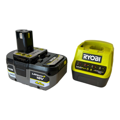 RYOBI Kit Energy | 1 Batteria Lithium+ 18V - 4,0 Ah Con Caricabatterie Rapido Compatto