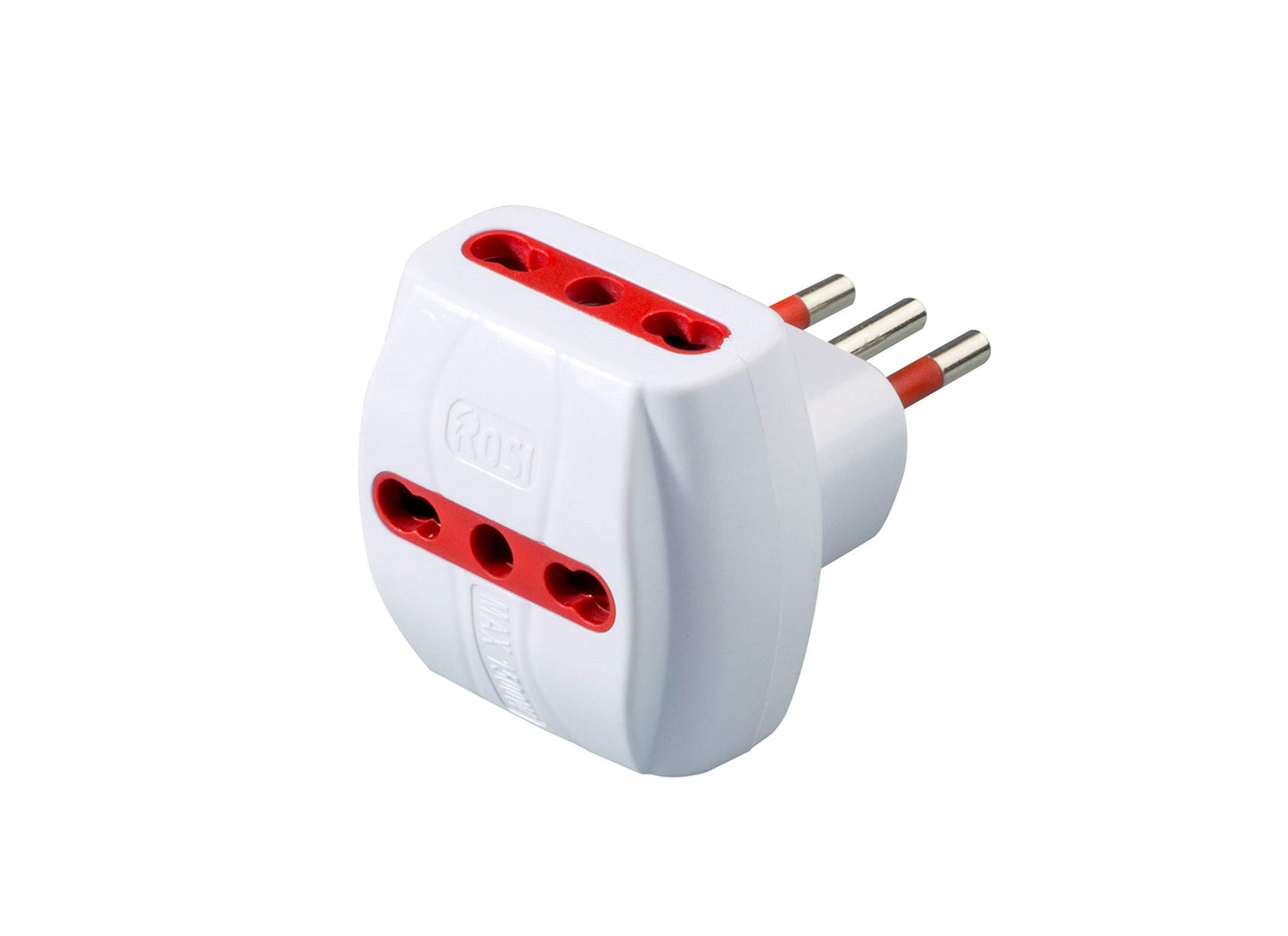 Adattatore Emilia Prime, Spina Tripla, da spina piccola 10A 2p+t a Prese Grandi 10/16a