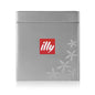 ILLY Cubo In Latta Porta Caffè Alluminio