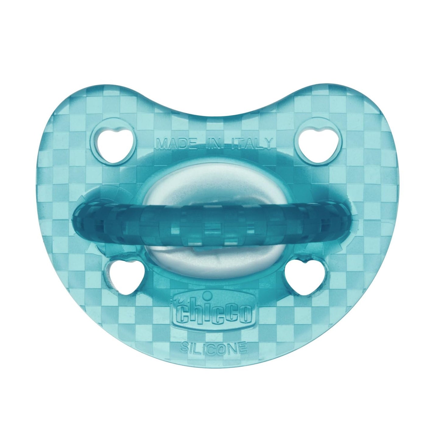 PhysioForma Gommotto Luxe, Silicone Pacifier 16 - 36 Months, Set of Soft and Delicate Rubbers, Support Physiological Breathing and Promote Correct Mouth Development, 2 Pieces, Baby