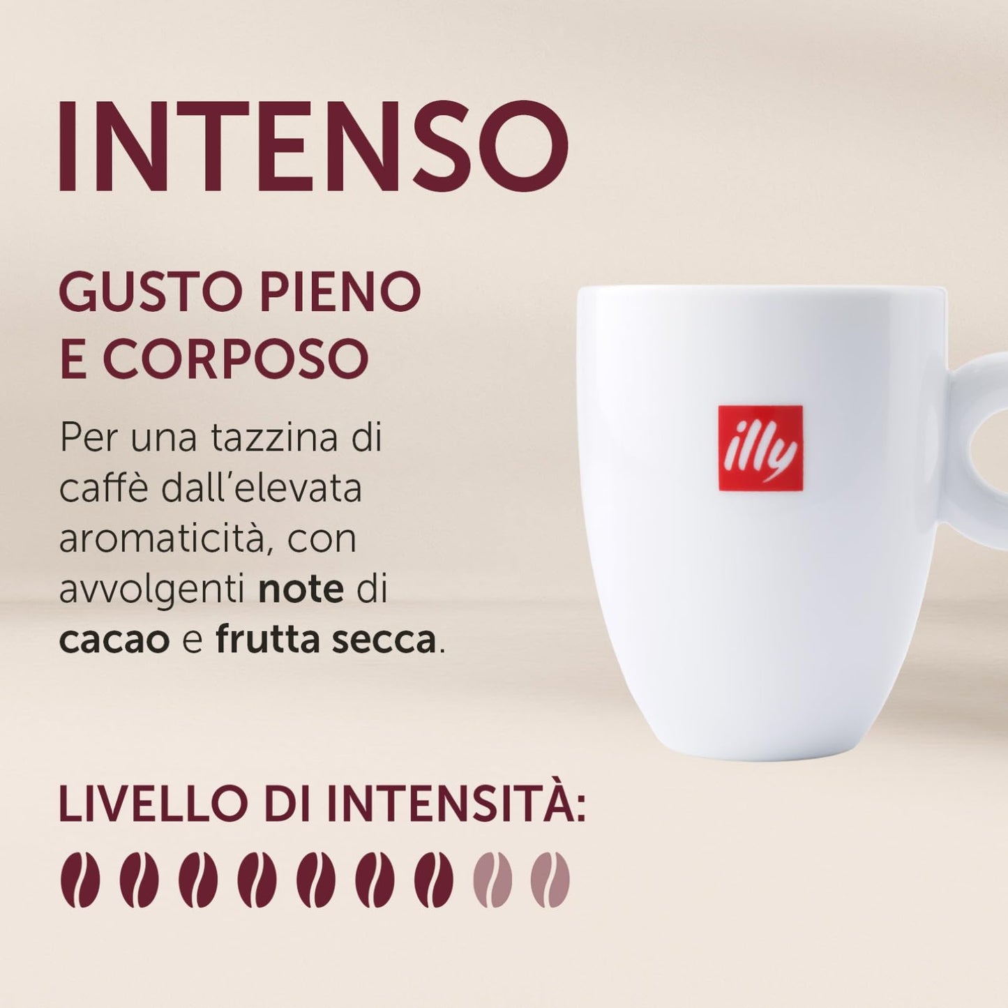 illy, Caffè all'Americana in Capsule Iperespresso Tostato INTENSO, 100% Arabica con Note di Cacao e Frutta secca, Gusto Pieno e Corposo, 6 Confezioni da 18 (108 Capsule Totali)