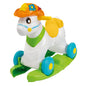 Chicco Baby Rodeo, Ride-on, Children's Rocking Horse, Bilingual Activity Center, 3 Interactive Buttons, Removable Rocking, Made in Italy in Recycled Plastic, Toys for Children 1 - 3 Years