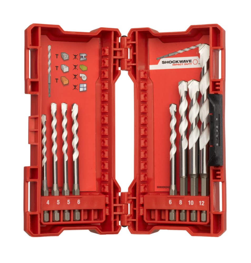Set Punte da Trapano Multimateriale da 7 Pezzi