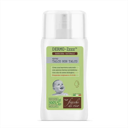 Fiocchi di Riso - Cofanetto Talco NON Talco Spray e Latte Solare 50+ - IDEA REGALO