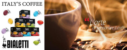 Bialetti Capsule Venezia - Set 8 confezioni da 16 capsule