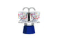 Bialetti Mini Express Kandisky, tazza + 2 bicchierini da liquore, caffettiera, in alluminio
