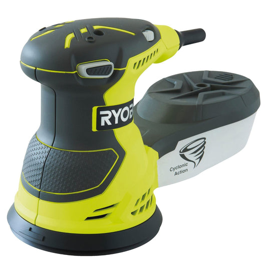 RYOBI ROS300 5133001144 Levigatrice Rotorbitale 300W a Filo ad Azione Ciclonica