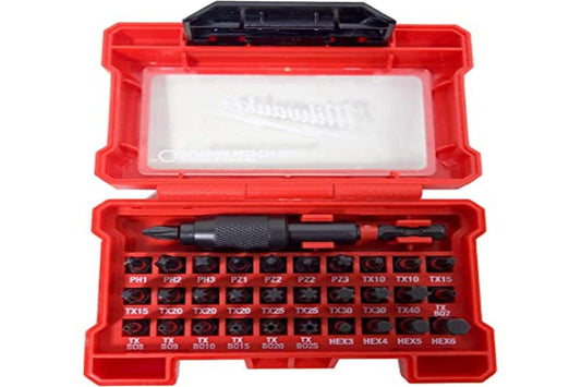 Milwaukee Shockwave Compact 4932464240 - Set di 32 punte