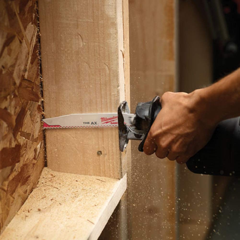 Milwaukee Lama a sciabola THE AXE Legno con chiodi 150mm 5Tpi - 5uts