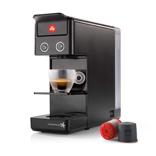 illy Macchina da Caffè a Capsule Iperespresso Y3, Nero