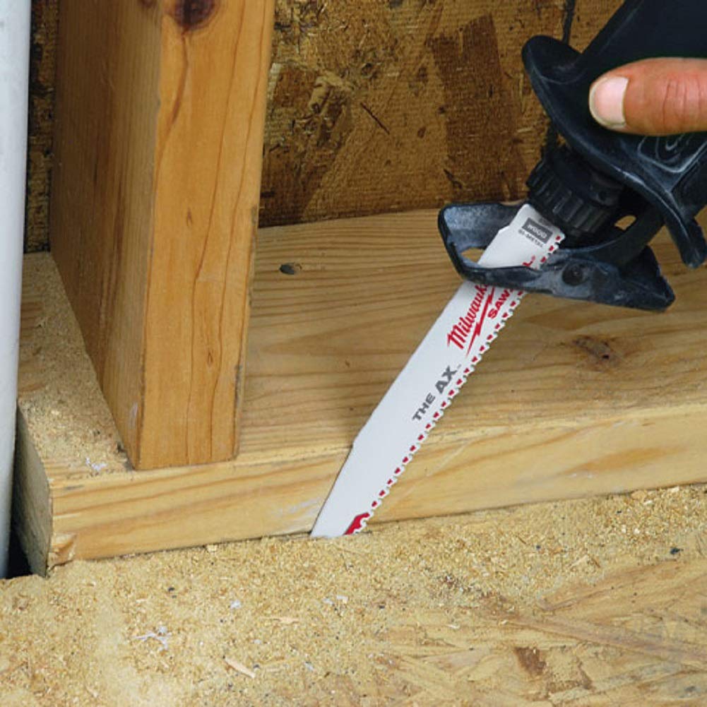 Milwaukee Lama a sciabola THE AXE Legno con chiodi 150mm 5Tpi - 5uts
