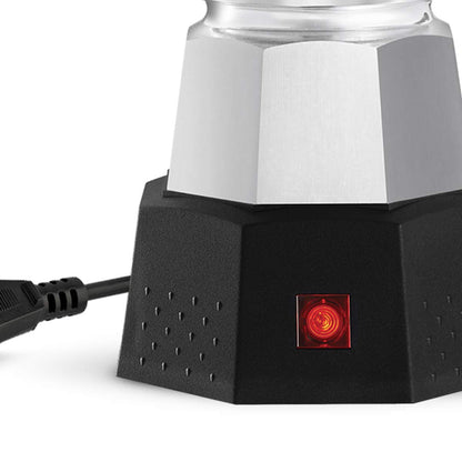 Bialetti Moka Elettrika, 2 Tazze, Alluminio, La Caffettiera Elettrica da Viaggio