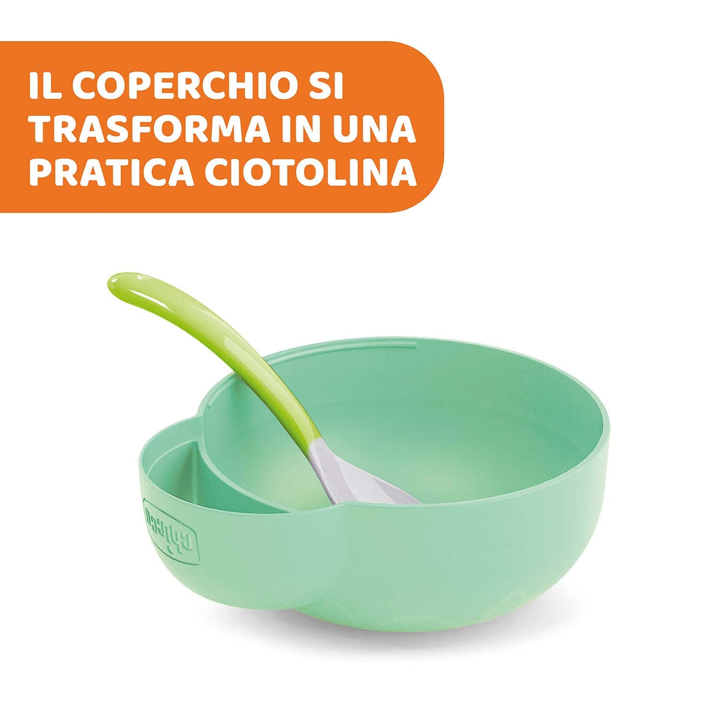 Portapappa Termico In Acciaio Inox Con Due Contenitori, Contenitore Per Alimenti E Bevande, ‎Verde, ‎13 x 13 x 23 cm; 980 grammi