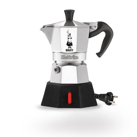 Bialetti Moka Elettrika, 2 Tazze, Alluminio, La Caffettiera Elettrica da Viaggio