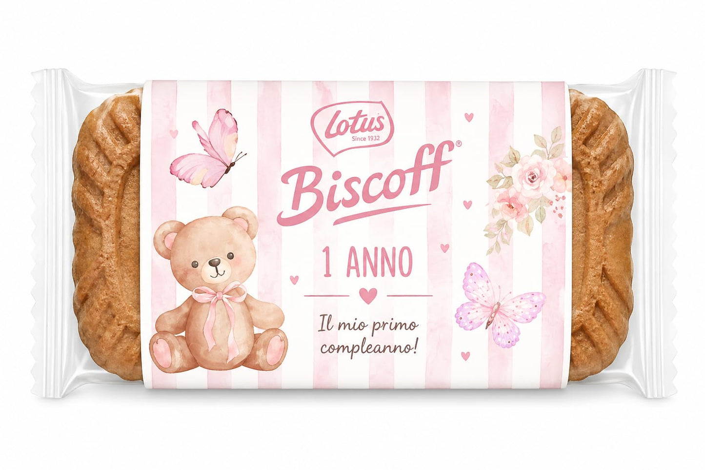 Lotus Biscoff Biscotti Personalizzati, Idea Regalo o Bomboniera per Compleanni, Comunioni e Battesimi