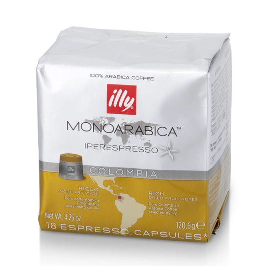 ILLY 6 Pacchi Da 18 capsule Monoarabica Colombia Giallo