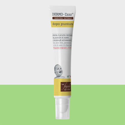 Fiocchi di Riso - Dermo-Zzzz Dopo Puntura - 14ml - ZANZARE - Allevia il prurito derivante da punture di insetti e lenisce gli arrossamenti.