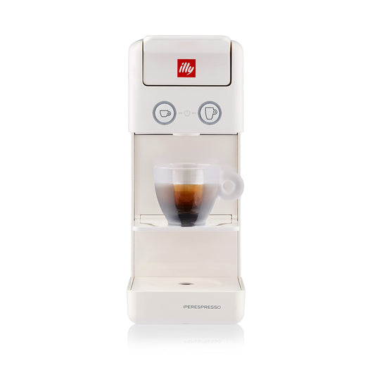 illy Caffè, Macchina da Caffè a Capsule Iperespresso Y3.3 Bianca