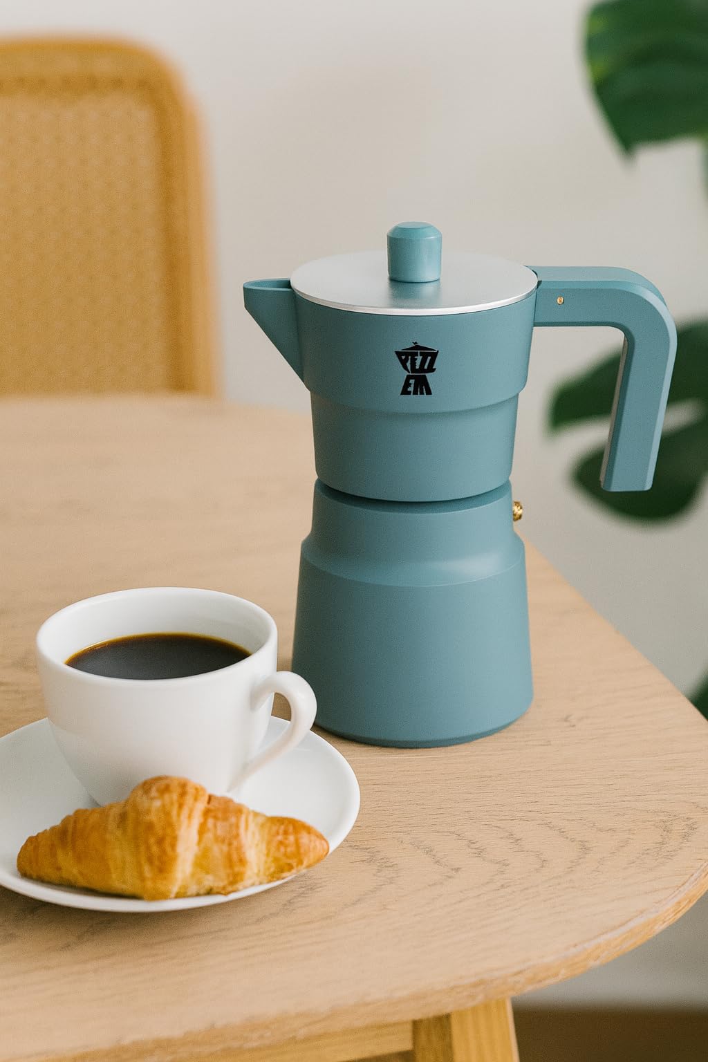 Pezzetti Solidexpress - Caffettiera 3 Tazze Verde Vigor