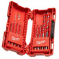 Milwaukee Valigetta in plastica super trapano 7 pezzi, Rosso