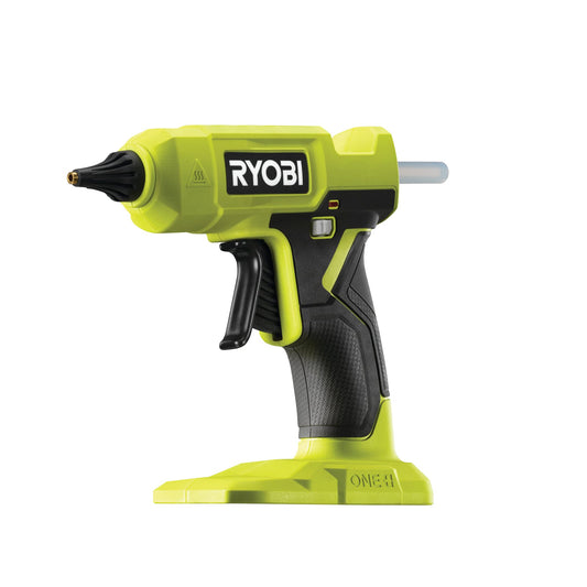 Ryobi - Pistola per colla Ø 11 mm 18 V ONE+ - Viene fornito con 3 bastoncini di colla (senza batteria e caricabatterie) - RGLU18-0