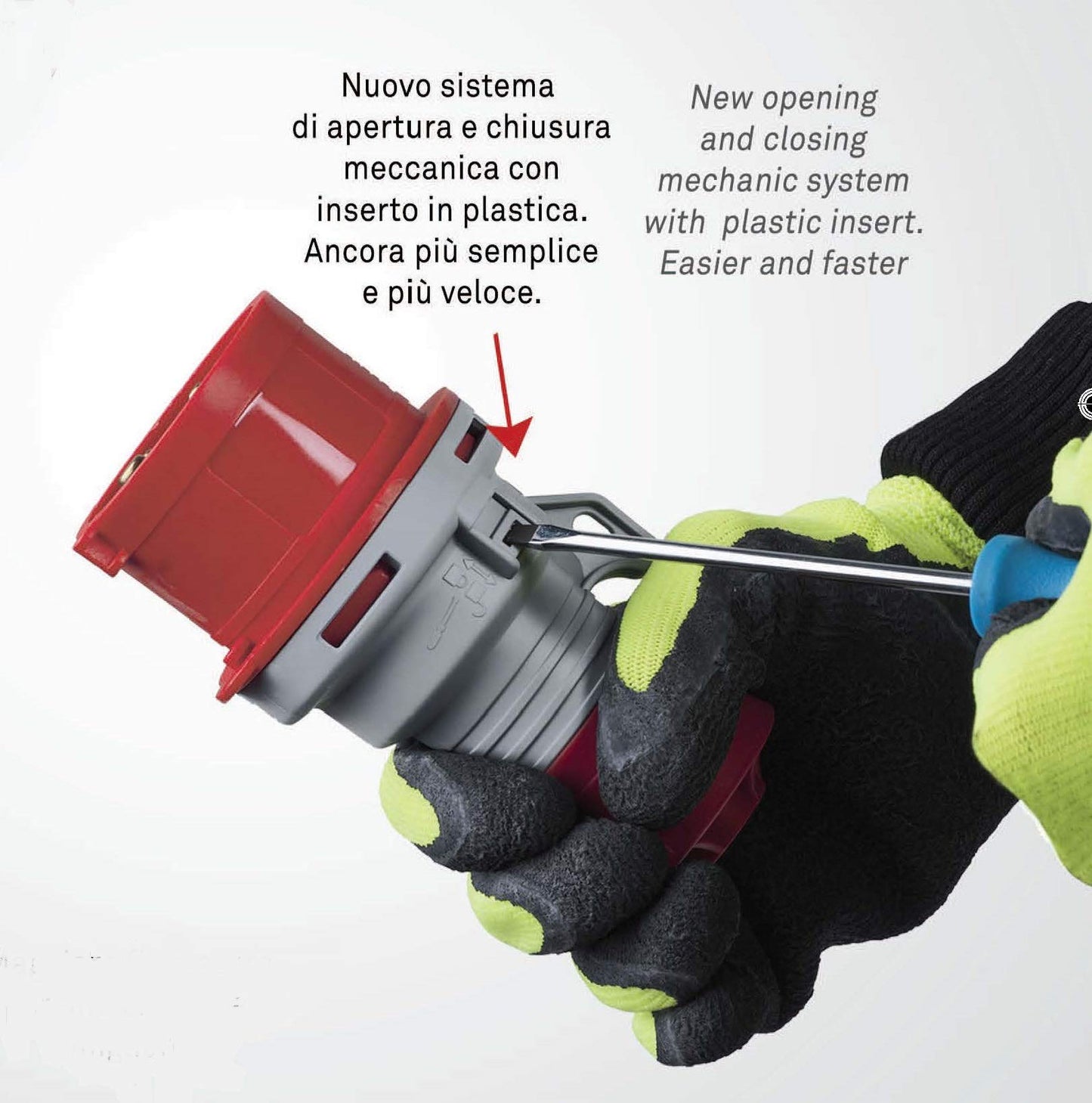 ROSI EasyOne Spina cablaggio rapido 16A monofase