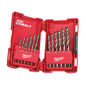 Punte da Trapano 19 Pezzi  RED HELIX HSS-G Co, 1/1.5/2 / 2.5/3 / 3.5/4 / 4.5/5 / 5.5/6 / 6.5/7 / 7.5/8 / 8.5/9 / 9.5 / 10mm