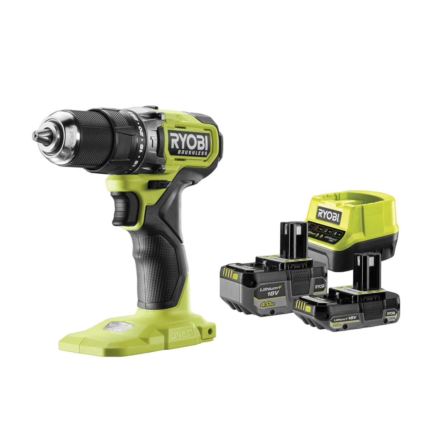 RYOBI - Trapano avvitatore BRUSHLESS motore senza carboni