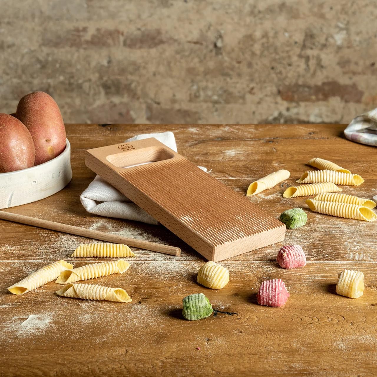 MARCATO | Tavola per Gnocchi Rigagnocchi con gambo per Garganelli