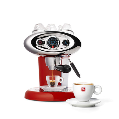 illy Macchina da Caffè a Capsule Iperespresso X7.1, 1.2L Rosso