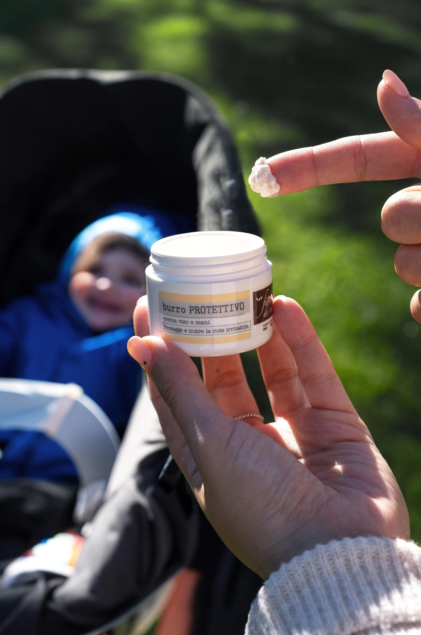 Fiocchi di Riso - Burro PROTETTIVO - 30ml - PROTEZIONE INVERNALE - Protegge e nutre la cute irritabile di viso e mani.