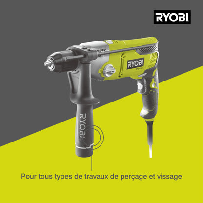Ryobi RPD1200-K Trapano a Percussione 2 Velocità 1200W