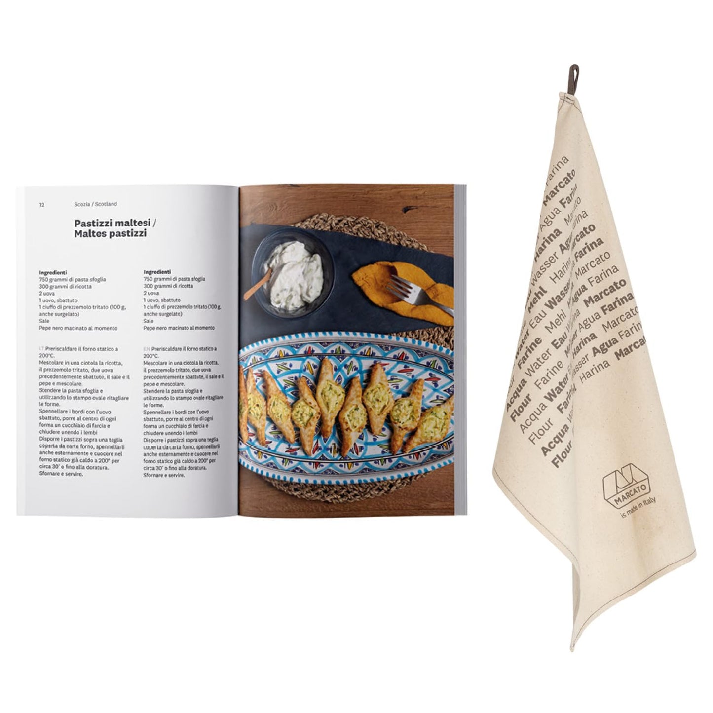 Marcato BP-RAV-DIS Kit per ravioli, Alluminio e Legno, Neutro
