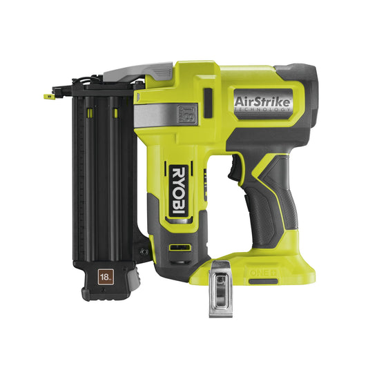 Ryobi R18GN18-0 Groppinatrice 18V ONE+, Tecnologia AirStrike, con Due Modalità d'Uso, Include una Leva di Rilascio per Groppini Inceppati, Groppini 18GA, Batteria Non Inclusa