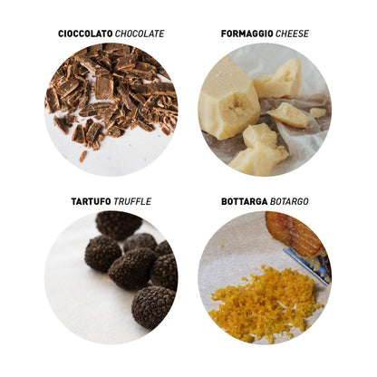 Ambrogio Sanelli - Linea Affettatartufi - Affettatartufi in Legno di Ovangkol. Manico Ergonomico ed Antiscivolo. Regolatore di qualità per un taglio preciso. Lama liscia, Acciaio Inox