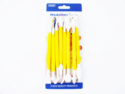 BK123 Set Utensili per Cake Design, Giallo